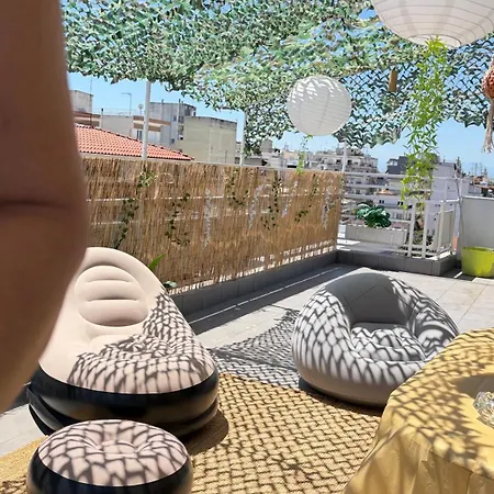 Bed and Breakfast Bedroom In A Big With A Huge Terrace Male Only